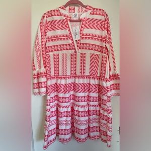 Arthur Jane Claire Tiered Mini Dress